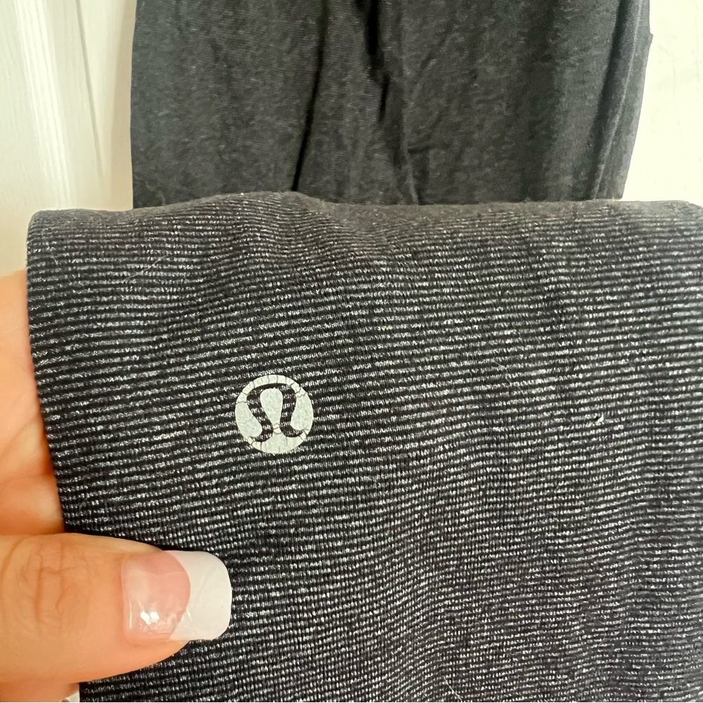 Lululemon | Skinny Will Pant Full-On Luon Grey Drawstring Pocket 4 - Picture 7 of 8